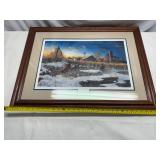 312/1000 Jim Hansel Number Artist Proof Harvest Roosters