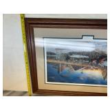 312/1000 Jim Hansel Number Artist Proof Harvest Roosters