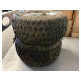 2x Turf Trac Tires 16 x 7.50 x 8 rims