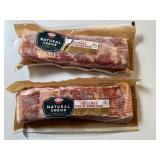 AA. 2x 20oz Natural Choice Original Thick Cut Bacon
