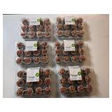 CC. 6x 12ct Frozen Chocolate Mini Cupcakes-Best By 12/23/2025