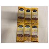 MM. 6x 5.6oz Darrell Lea Peanut Brittle Milk Chocolate