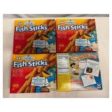 G. 4x 44ct FisherBoy Fish Sticks