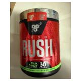 Container of Endo Rush Sour Candy Pre Workout
