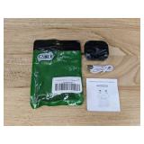 Wireless Stereo Earbuds with Charging Case, Black - Brand New