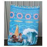 Moana Throw Blanket 50" x 68" - Brand New