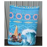 Moana Throw Blanket 50" x 68" - Brand New