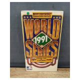 1991 World Series VHS Minnesota Twins vs. Atlanta Braves - Brand New *C