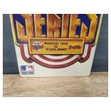 1991 World Series VHS Minnesota Twins vs. Atlanta Braves - Brand New *C