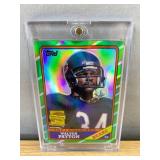2001 Topps Chrome Refractor Walter Payton Bears NFL Card - Chicago Bears