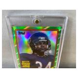 2001 Topps Chrome Refractor Walter Payton Bears NFL Card - Chicago Bears