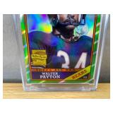 2001 Topps Chrome Refractor Walter Payton Bears NFL Card - Chicago Bears