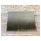 2000 Randy Johnson 22kt Gold MLB Baseball Card Arizona Diamondbacks