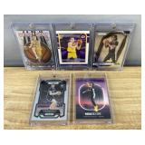 NBA Rookie Card Lot Knecht, Castle, Clingan - Lakers, Spurs, Huskies