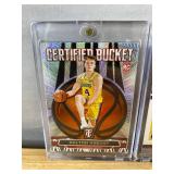 NBA Rookie Card Lot Knecht, Castle, Clingan - Lakers, Spurs, Huskies