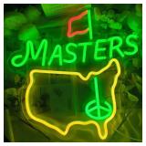 Masters Golf Tournament LED Neon Sign - Brand New
