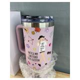 Brand New Taylor Swift 40oz Double Wall Music Themed Stainless Steel Insulated Tumbler