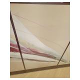 Elba Alvarez Acrylic Triptych Painting on Canvas.