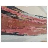 Elba Alvarez Acrylic Triptych Painting on Canvas.