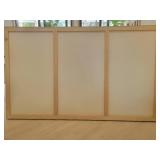 Elba Alvarez Acrylic Triptych Painting on Canvas.