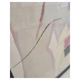 Original Painting "Tanoan" Acrylic on Canvas and Plexiglass by Listed Artist Sally Anderson