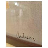 Original Painting "Tanoan" Acrylic on Canvas and Plexiglass by Listed Artist Sally Anderson