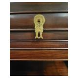 A Pair of Vintage Rosewood Nightstands / End Tables made in Hong Kong.