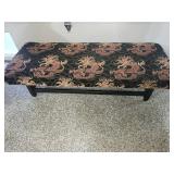 Dragon Design Upholstered Bench. Very Cool Looking.