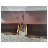 A Pair of 3 Drawer Night Stands / Small Dressers.