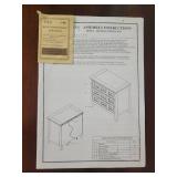 A Pair of 3 Drawer Night Stands / Small Dressers.