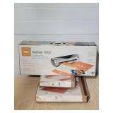 GBC HeatSeal H300 Laminator  with 2 sizes of pouches - 12.5” Photo-Quality - Working