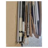 3 White Metal Baby / Pet Gates with instructions.