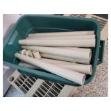 (3) Five Shelf Plastic Storage Shelves.