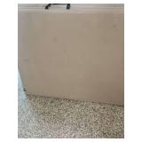 Six Heavy Duty Plastic Folding Banquet Table with carrying handles. 72" x 30".