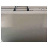 Six Heavy Duty Plastic Folding Banquet Table with carrying handles. 72" x 30".