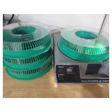 Kodak EKTAGRAPHIC III AMT Slide Projector with 4 carousels. .Good working condition.