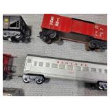 Lot of 14 Lionel and Mar Trains & Transformer. O Gauge.
