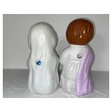 Empire 1996 Lighted Nativity Blow Mold Figures Mary and Joseph