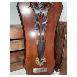 Decorative Excalibur Fantasy Sword with Wall Plaque Display