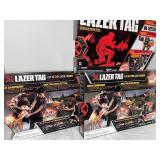 Lot of 3 NERF Lazer Tag Single Blaster Packs, Live Action Laser Combat