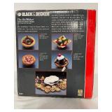 Black & Decker ShellBaker Meal & Dessert Maker Model G400 in Box