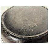 Set of 3 Vintage Cast Iron Skillets No. 3, No. 5, and No. 8