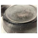 Set of 3 Vintage Cast Iron Skillets No. 3, No. 5, and No. 8