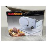 ChefsChoice Premium Electric Food Slicer Model 610 with Manuals