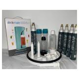 Drinkmate Carbonated Drink Maker with Bottles and CO2 Canisters