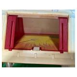 Vintage Fisher-Price Little People Plastic Barn Playset