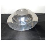 Mariposa Mexico Aluminum Decorative Bowl with Sailboat Motif