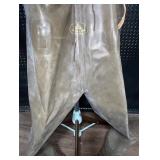 Pro Line Brown Rubber Chest Waders with Boots