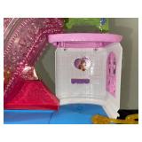 Disney Whisker Haven Magical Pawlace Pets Castle with 7 Large Figures