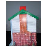 Wolverine Vintage Tin Dollhouse with Plastic Windows and Doors